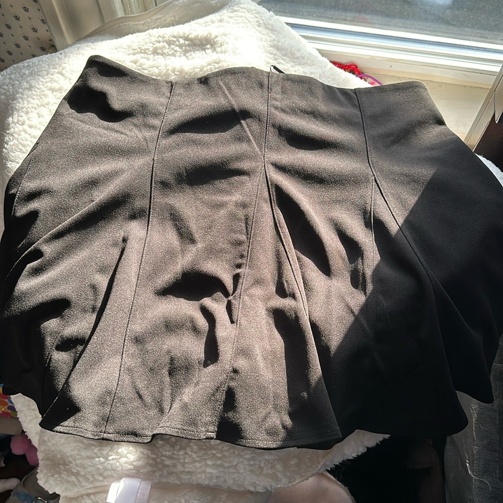 NWT fashion nova black skort